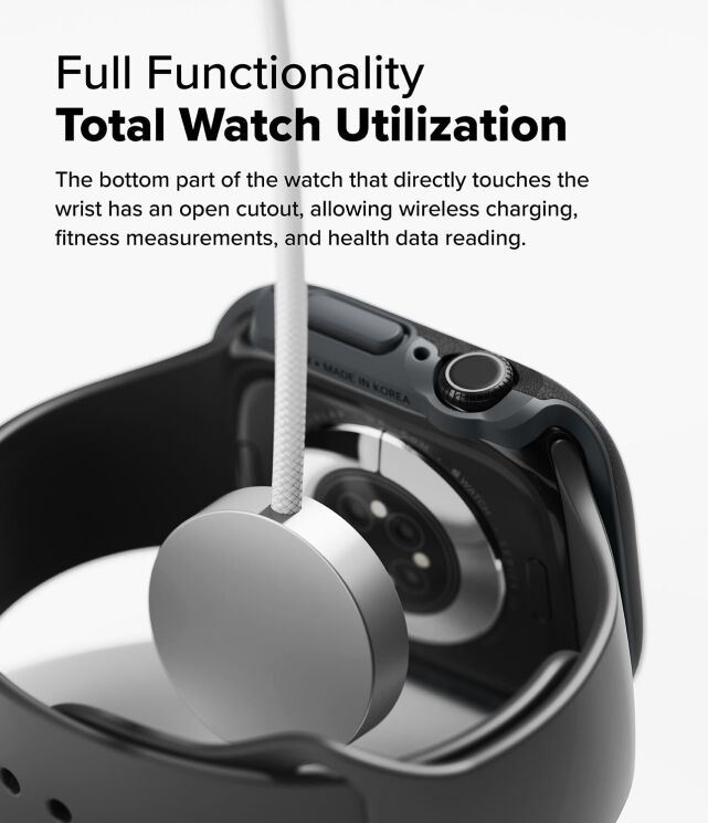 Захисний чохол Ringke Onyx (FW) для Apple Watch 10 / 11 46 mm (8800274969674) - Dark Green (364540DG) Захисний чохол Ringke Onyx (FW) для Apple Watch 10 / 11 46 mm (8800274969674) - Dark Green: фото 8 з 16