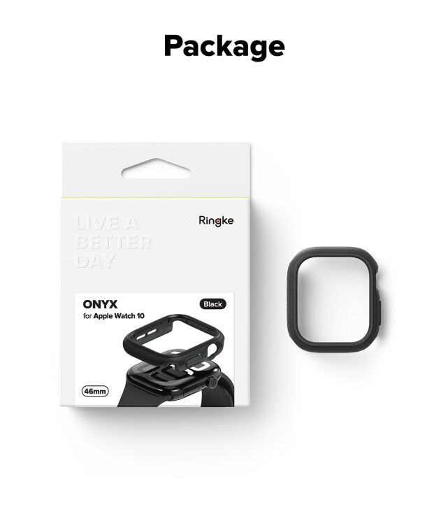 Захисний чохол Ringke Onyx (FW) для Apple Watch 10 / 11 46 mm (8800274969674) - Dark Green (364540DG) Захисний чохол Ringke Onyx (FW) для Apple Watch 10 / 11 46 mm (8800274969674) - Dark Green: фото 13 з 16