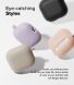 Защитный чехол Ringke Silicone Case для Apple AirPods 4 (8800274964211) - Stone (364435H). Фото 5 из 15