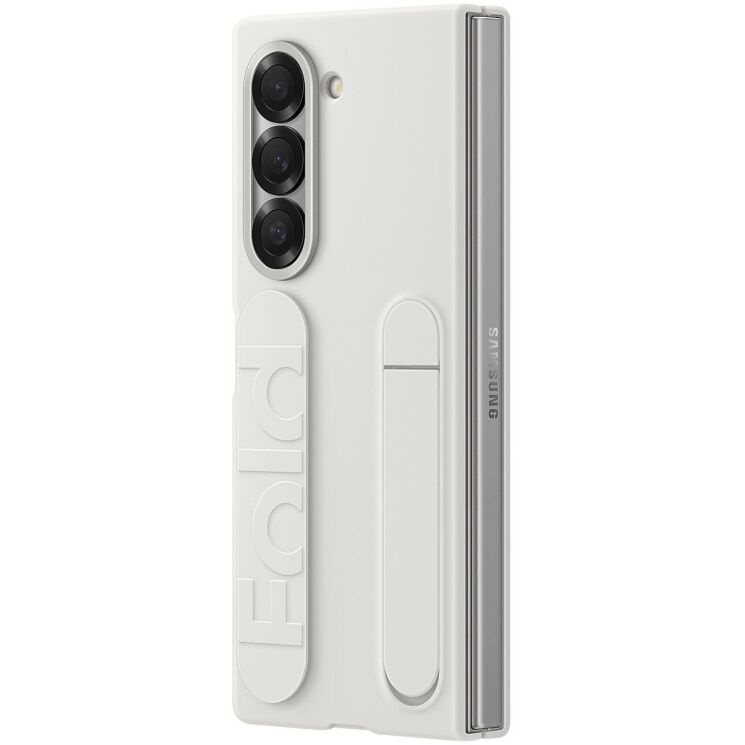 Защитный чехол Silicone Case (FF) для Samsung Galaxy Fold 6 (EF-MF956TWEGUA) - White: фото 3 из 6
