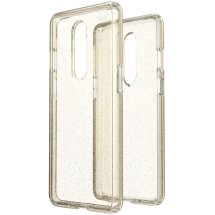 Захисний чохол Speck Presidio Perfect для OnePlus 8 (137003-5636) - Clear-Gold Glitter: фото 1 з 5