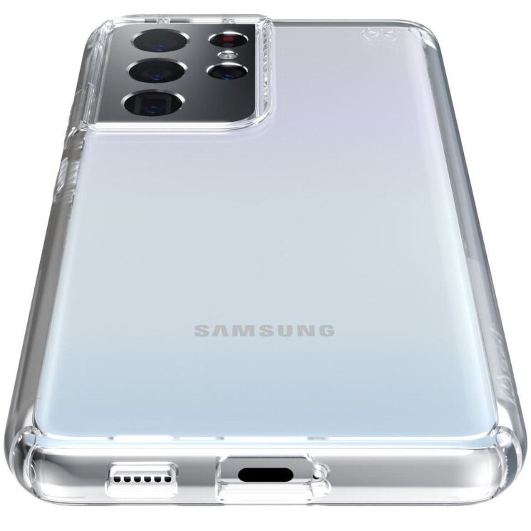 Защитный чехол Speck Presidio Perfect для Samsung Galaxy S21 Ultra (G998) - Clear: фото 7 из 7