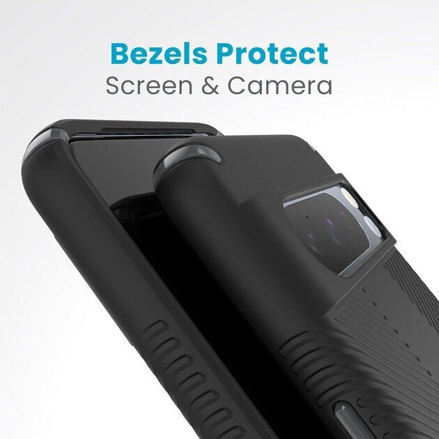 Захисний чохол Speck Presidio2 Grip для Google Pixel 8 Pro (150583-3205) - Black: фото 9 з 12