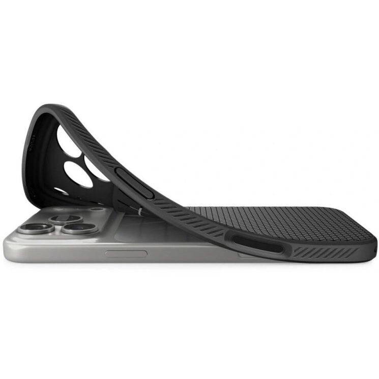 Захисний чохол Spigen Liquid Air для iPhone 18 Pro (ACS12149) - Matte Black: фото 5 з 12