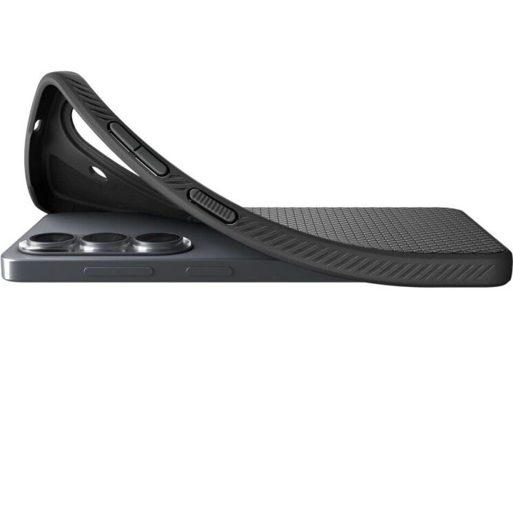 Захисний чохол Spigen Liquid Air (MagFit) для Samsung Galaxy S26 (S942) ACS10730 - Matte Black: фото 4 з 14