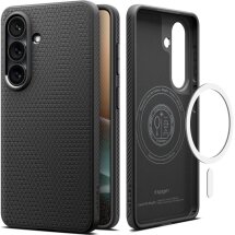 Захисний чохол Spigen Liquid Air (MagFit) для Samsung Galaxy S26 (S942) ACS10730 - Matte Black: фото 1 з 14