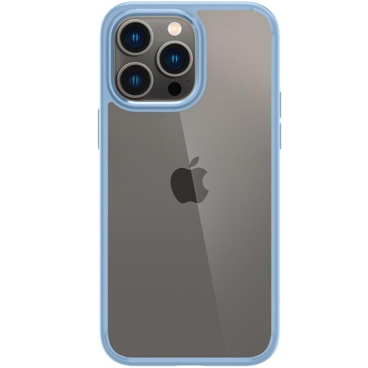 Захисний чохол Spigen (SGP) Crystal Hybrid для Apple iPhone 14 Pro Max - Sierra Blue: фото 2 з 7