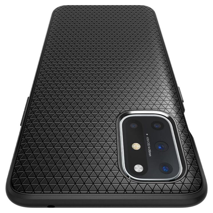 Защитный чехол Spigen (SGP) Liquid Air для OnePlus 8T - Matte Black: фото 4 из 14