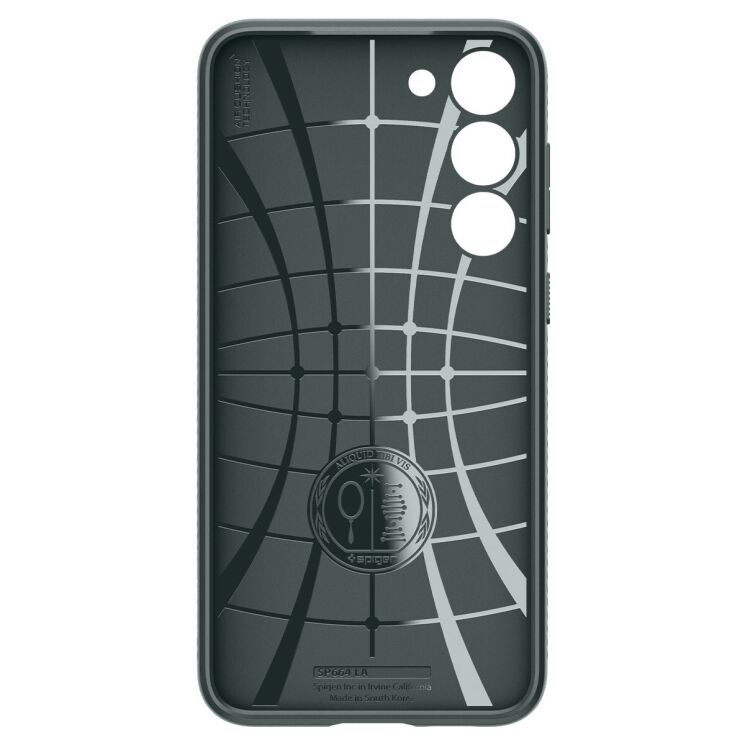 Защитный чехол Spigen (SGP) Liquid Air для Samsung Galaxy S23 (S911) - Abyss Green: фото 9 из 17
