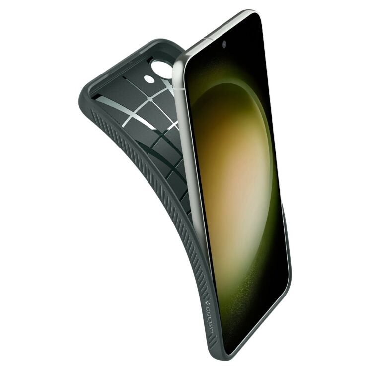 Защитный чехол Spigen (SGP) Liquid Air для Samsung Galaxy S23 (S911) - Abyss Green: фото 5 из 17