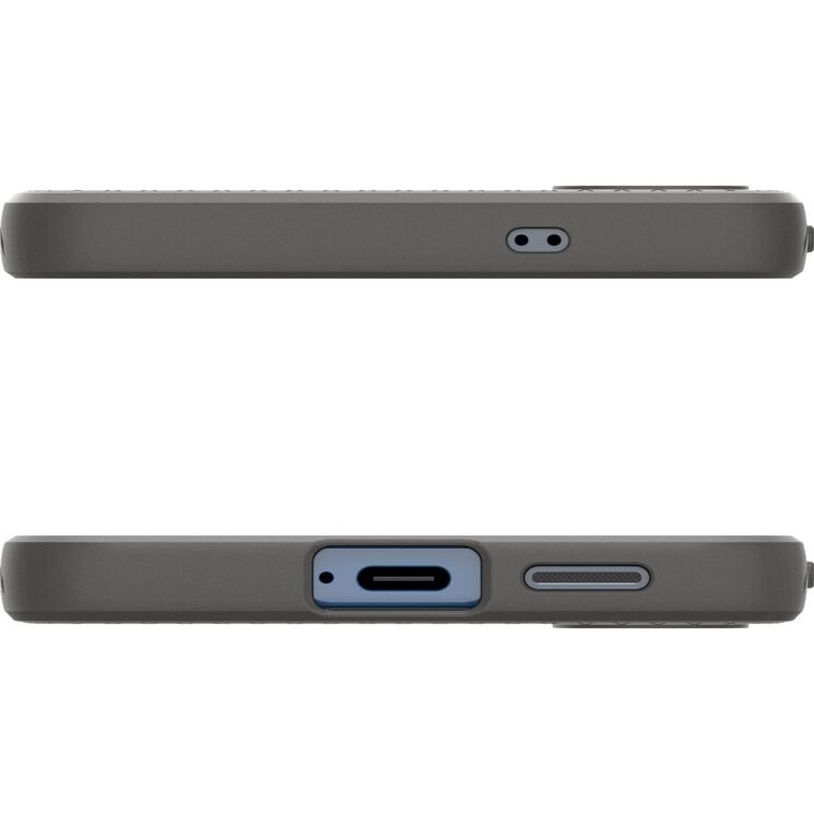 Защитный чехол Spigen Liquid Air для Samsung Galaxy S25 (S931) ACS09404 - Marble Gray: фото 10 из 16