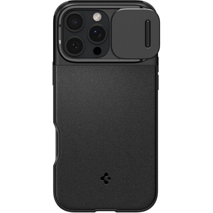 Захисний чохол Spigen (SGP) Optik Armor (MagFit) для Apple iPhone 16 Pro Max - Black: фото 2 з 16