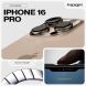 Защитный чехол Spigen (SGP) Tough Armor (MagFit) для Apple iPhone 16 Pro - Abyss Green (366219G). Фото 10 из 15