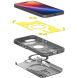 Защитный чехол Spigen (SGP) Tough Armor (MagFit) для Apple iPhone 16e (ACS09138) - Frost Black (376473FB). Фото 7 из 17