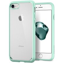 Защитный чехол Spigen (SGP) Ultra Hybrid для Apple iPhone SE 2 (2020) / iPhone 8 / iPhone 7 - Mint: фото 1 из 12