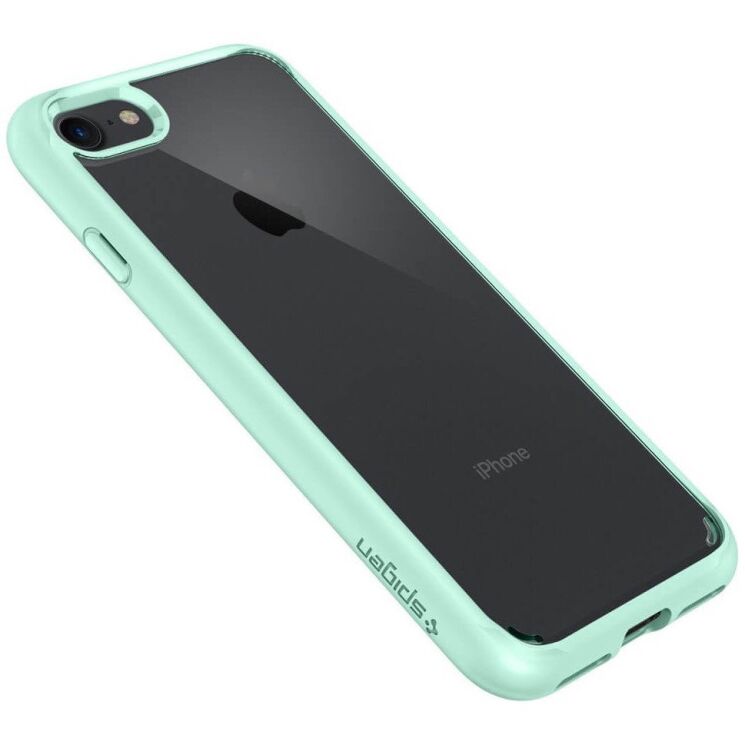 Защитный чехол Spigen (SGP) Ultra Hybrid для Apple iPhone SE 2 (2020) / iPhone 8 / iPhone 7 - Mint: фото 3 из 12