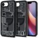 Защитный чехол Spigen (SGP) Ultra Hybrid Zero One (MagFit) для Apple iPhone 16e (ACS09141) - One Black (378216B). Фото 1 из 16
