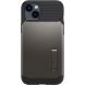 Захисний чохол Spigen Slim Armor для iPhone 14 (ACS04684) - Gunmetal (337029M). Фото 4 з 6