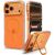 Захисний чохол Spigen Ultra Hybrid Optik S (MagFit) для iPhone 18 Pro / 17 Pro (ACS11923) - Clear / Orange: фото 1 з 12
