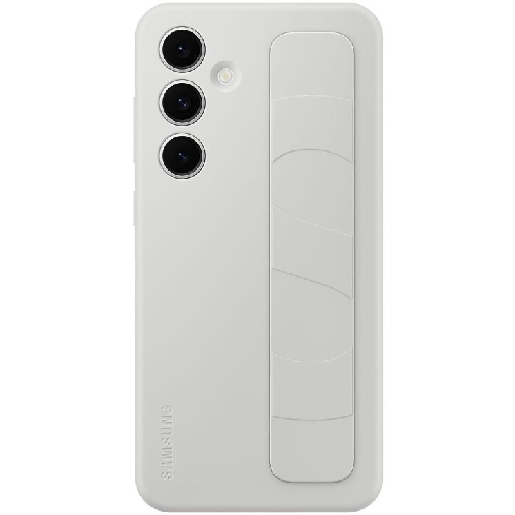 Защитный чехол Standing Grip Case для Samsung Galaxy S24 FE (S721) EF-GS721CJEGWW - Gray: фото 1 из 5