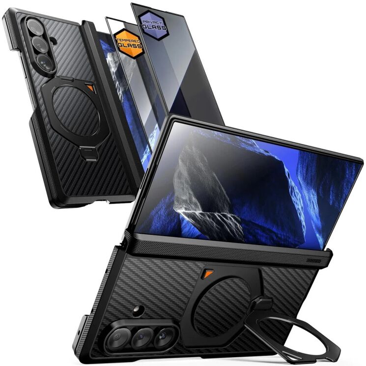 Защитный чехол Supcase UB Aero (MagFit) для Samsung Galaxy Fold 8 Ultra (843439162228) - Black (424569B) Защитный чехол Supcase UB Aero (MagFit) для Samsung Galaxy Fold 8 Ultra (843439162228) - Black: фото 2 из 13