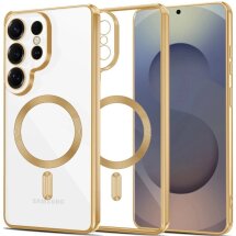 Защитный чехол Tech-Protect MagFlex MagSafe для Samsung Galaxy S26 Ultra (S948) - Shiny Gold: фото 1 из 5