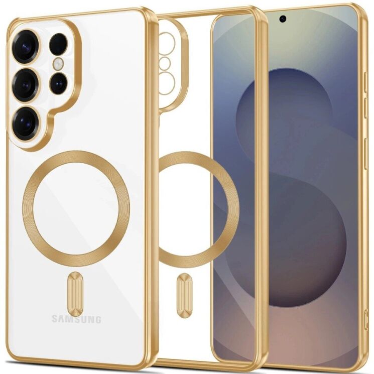 Защитный чехол Tech-Protect MagFlex MagSafe для Samsung Galaxy S26 Ultra (S948) - Shiny Gold: фото 1 из 5