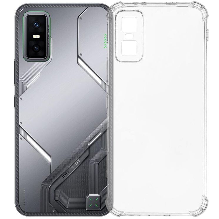 Захисний чохол UniCase AirBag для Infinix GT 30 Pro - Transparent: фото 1 з 5