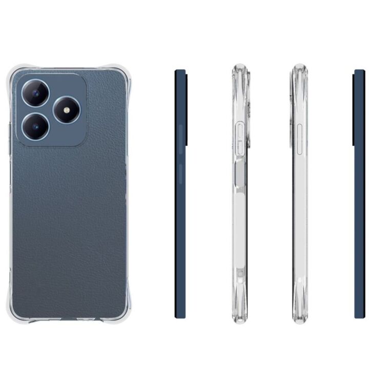 Защитный чехол UniCase AirBag для Realme C63 - Transparent: фото 5 из 5