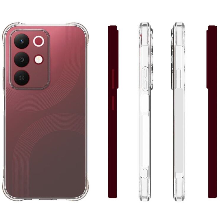 Защитный чехол UniCase AirBag Flow для Realme C85 - Transparent: фото 5 из 5