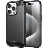 Захисний чохол UniCase Carbon для Apple iPhone 16 Pro Max - Black (360441B)