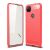 Силиконовый (TPU) чехол UniCase Carbon для Google Pixel 4A - Red: фото 1 из 10