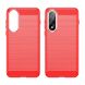 Захисний чохол UniCase Carbon для OnePlus Nord 5 / Ace 5 Ultra - Red (387514R). Фото 2 з 8