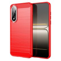 Захисний чохол UniCase Carbon для OnePlus Nord 5 / Ace 5 Ultra - Red: фото 1 з 8