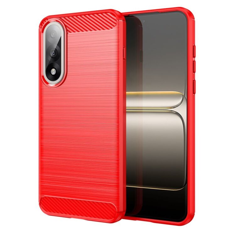 Захисний чохол UniCase Carbon для OnePlus Nord 5 / Ace 5 Ultra - Red: фото 1 з 8