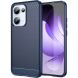 Защитный чехол UniCase Carbon для OPPO Reno 13 5G - Blue (376521L). Фото 1 из 8