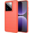 Защитный чехол UniCase Carbon для Realme GT 7 Pro - Red (377207R)