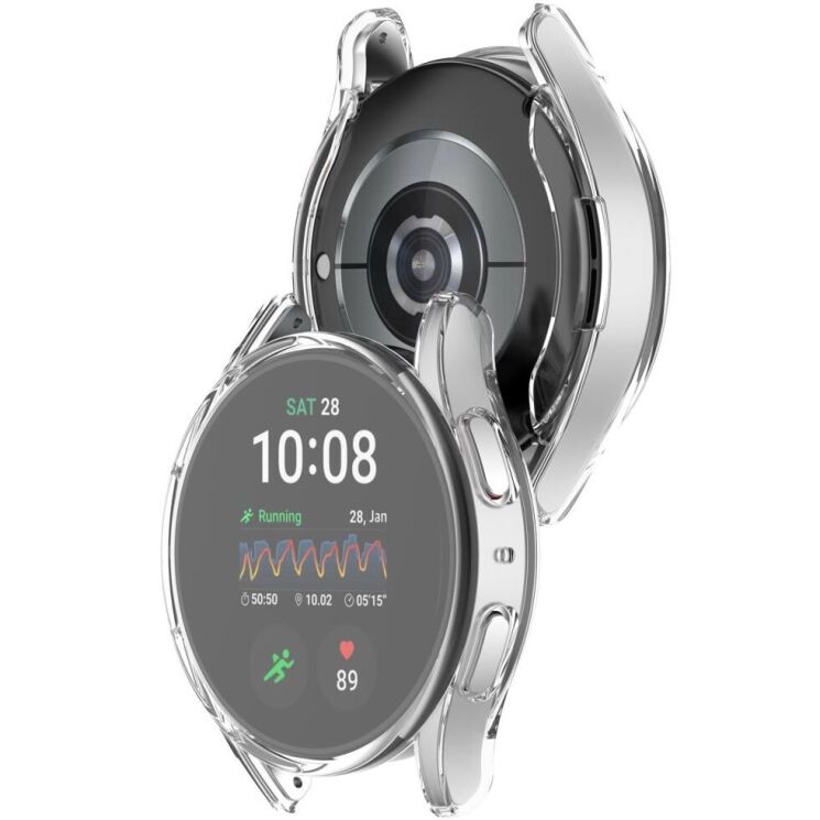 Захисний чохол UniCase Crystal Cover для Samsung Galaxy Watch 7 (44mm) - Transparent: фото 3 з 7