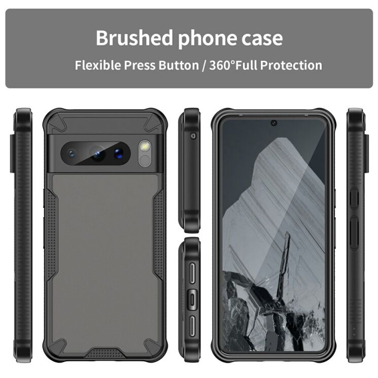 Защитный чехол UniCase Falcon Frame для Google Pixel 8 Pro - Black: фото 8 из 10