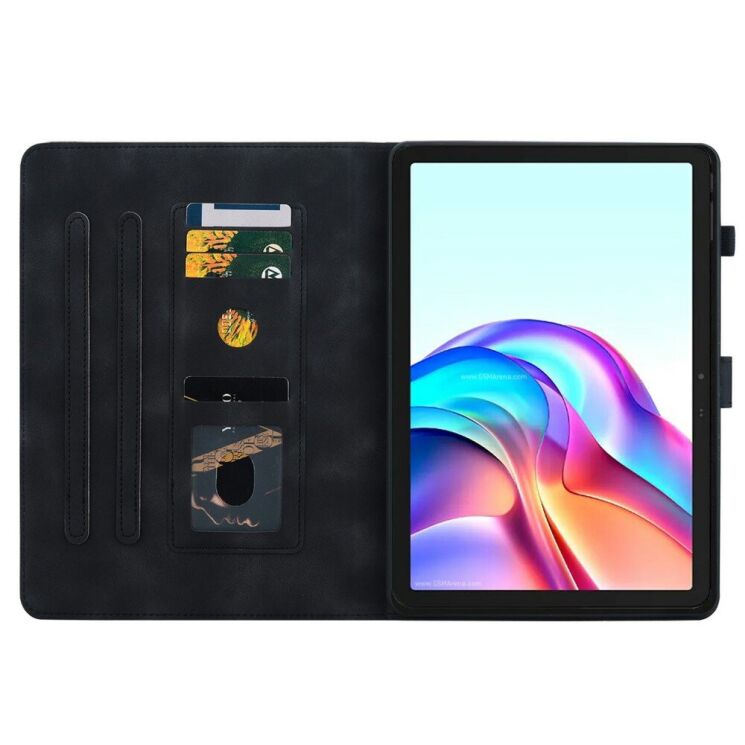 Защитный чехол UniCase Flower для TECNO Megapad 11 - Black: фото 2 из 7