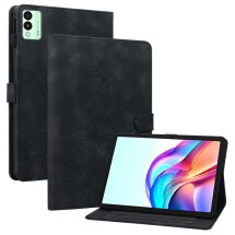 Защитный чехол UniCase Flower для TECNO Megapad 11 - Black: фото 1 из 7