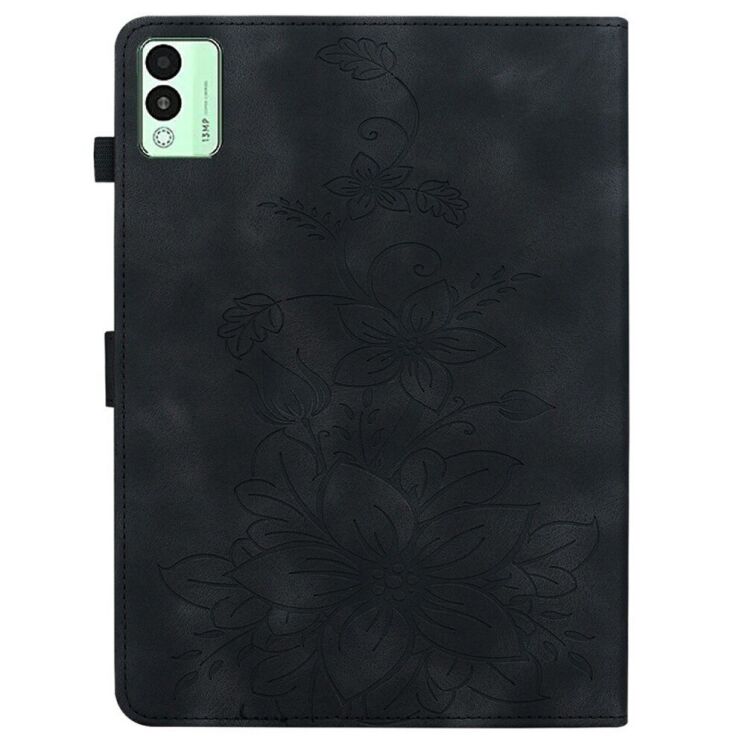 Защитный чехол UniCase Flower для TECNO Megapad 11 - Black: фото 6 из 7