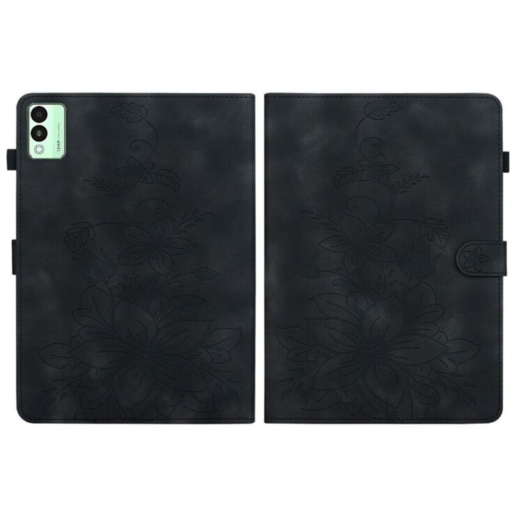 Защитный чехол UniCase Flower для TECNO Megapad 11 - Black: фото 7 из 7
