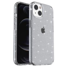 Защитный чехол UniCase Glitter Shell для Apple iPhone 14 - Grey: фото 1 из 9