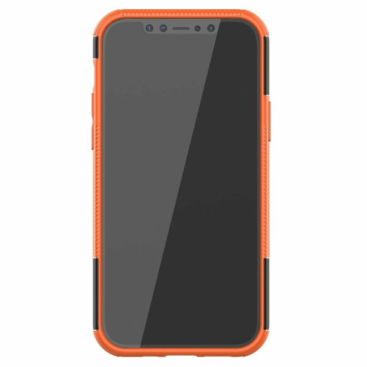 Защитный чехол UniCase Hybrid X для Apple iPhone 12 / iPhone 12 Pro - Orange: фото 5 из 10