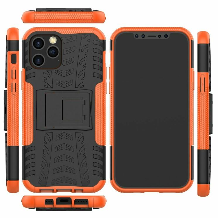 Защитный чехол UniCase Hybrid X для Apple iPhone 12 / iPhone 12 Pro - Orange: фото 2 из 10