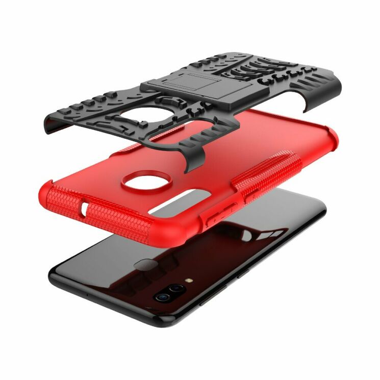 Захисний чохол UniCase Hybrid X для Samsung Galaxy A30 (A305) / A20 (A205) - Red: фото 6 з 8