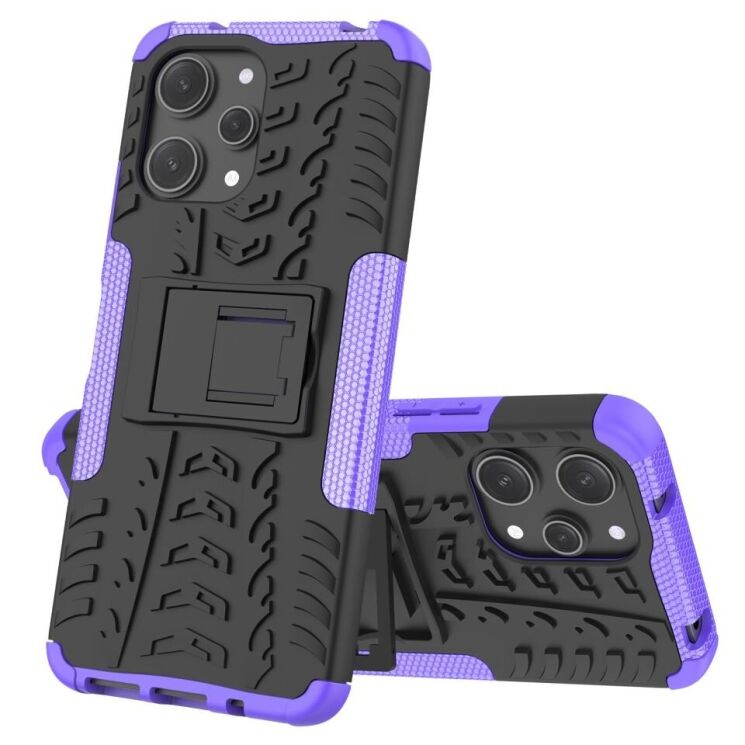 Захисний чохол UniCase Hybrid X для Xiaomi Redmi 12 - Purple: фото 3 з 16