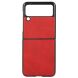 Защитный чехол UniCase Leather Series для Samsung Galaxy Flip 3 - Red (282301R). Фото 1 из 4