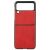 Захисний чохол UniCase Leather Series для Samsung Galaxy Flip 3 - Red: фото 1 з 4